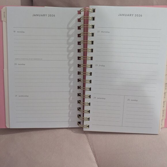 Fringe Brand 2026 Coquette Planner - Picture 3 of 3